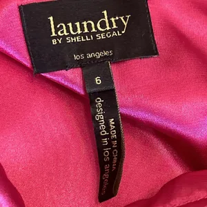 Laundry by Shelli Segal‎ Ruffled One-Shoulder satin mini Dress barbie pink thumbnail 7