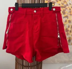 Red Jean shorts Size M thumbnail 1