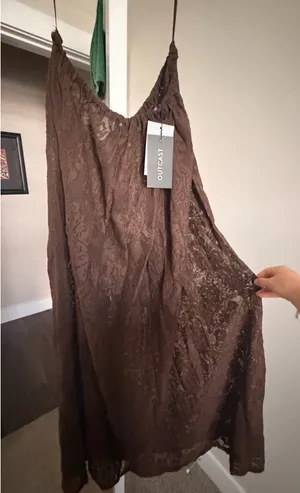 Generation Outcast Clothing SOREN MAXI SKIRT CHOCOLATE thumbnail 3