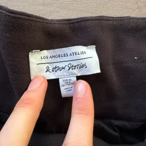 & other stories Belted Paperbag Waist Pants thumbnail 8