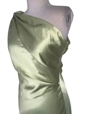 Veronica Beard Tanya Taylor Stassi Dress in Light Parakeet 8 Womens Long Satin Maxi Gown thumbnail 6