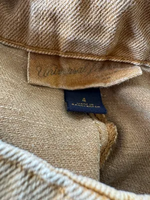 Universal Threads Camel Tan Barrel Leg Utility Tapered Pants Sz 4 thumbnail 3