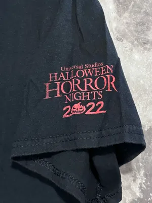 Universal Studios Halloween Horror Nights Shirt Black Size M thumbnail 8