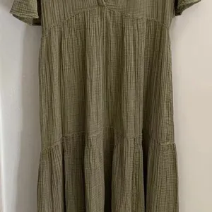 Anthropologie The Kallie Flowy Olive Green Maxi Dress XS Guaze New NWT BOHO HTF thumbnail 8