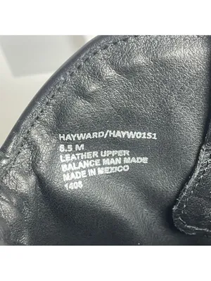 Steve Madden HAYWARD BLACK LEATHER boots Western Cowboy Boots Cowgirl Sz 6.5 thumbnail 6