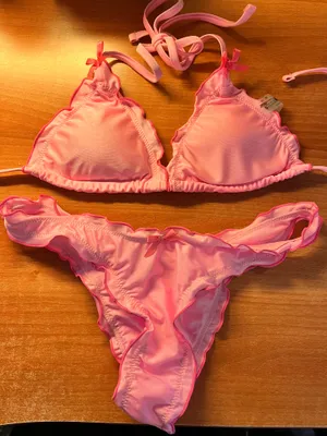 Seamolly Pink Ruffle Bikini thumbnail 1