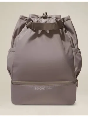 Beyond Yoga Convertible Gym Bag in Birch thumbnail 1