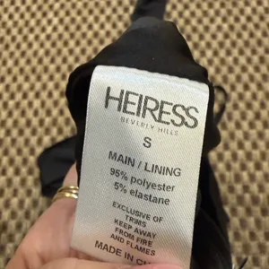 Heiress Beverly Hills Black One Shoulder Cutout Mini Dress Small thumbnail 7