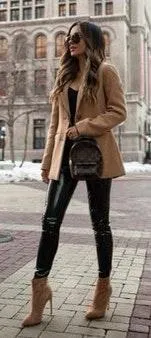 H&M Camel Blazer thumbnail 2