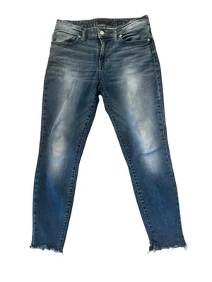 Lucky Brand low rise Lolita Skinny Jeans in Faded Blue Wash thumbnail 1