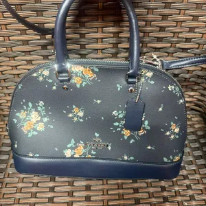 coach Mini Sierra Satchel With Rose Bouquet Print 91430 thumbnail 5