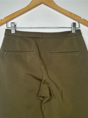 Lululemon Olive Green Slim Leg Career Performance Pants Size 6 thumbnail 4