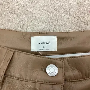 Wilfred Aritzia The Melina Pant Faux Leather Size 8 thumbnail 7