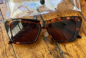 Cateye sunglasses Brown thumbnail 1