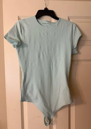 Teal Abercrombie Bodysuit thumbnail 1
