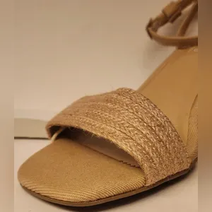 Joie Lila Wedge Leather Sandals Women’s Tan Size 8.5 thumbnail 5