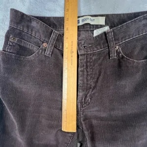 GAP VTG Bootcut Brown Corduroys Mid/High Rise 5 Pocket size 2 thumbnail 4