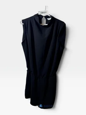 Amanda Uprichard Tropics Romper Black Padded Shoulder Size Medium Revolve thumbnail 5