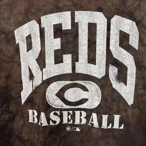 Cincinnati Reds Baseball Training Camp MLB Camo Tie Dye L  thumbnail 2