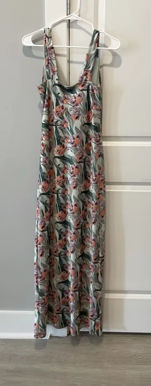 FORE Floral maxi Dress Multiple thumbnail 1