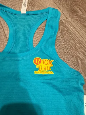 NWT Lululemon Swiftly Tech Racerback Tank in Blue Size 2 10K LA thumbnail 3