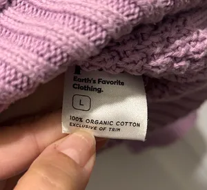 Pact 100% Organic Cotton Lilac Sweater thumbnail 4