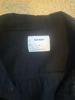 Black Old Navy Jean Jacket  thumbnail 2