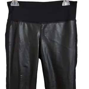 Athleta‎ High Rise Gleam Faux Leather Front Tights Sz S thumbnail 5