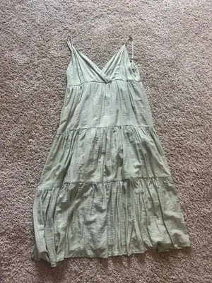 3.3 field trip sage green midi dress thumbnail 1