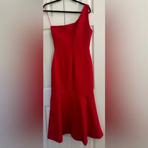 LIKELY Brighton One-Shoulder Gown red size 6 thumbnail 4