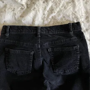 John Galt Black Corduroy Pants thumbnail 2