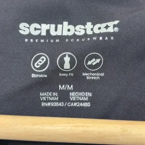 Scrubstar Premium Scrubwear V-Neck Top Pewter Gray Size Medium thumbnail 8