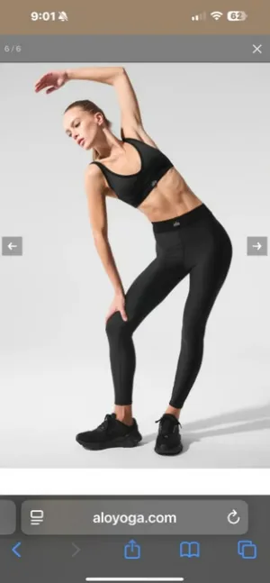 alo Airlift High-Waist 7/8 Line Up Legging small thumbnail 3