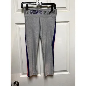 PINK Victoria's Secret Xsmall High Waist Legging‎ VS Grey Purple thumbnail 4