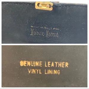 Vintage Exclusively for Black Genuine Leather Fold-open Wallet thumbnail 7