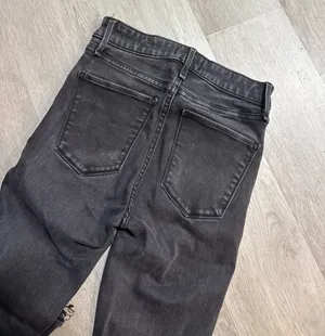 Abercrombie & fitch high rise super skinny ankle jeans thumbnail 5