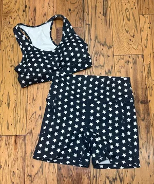 Senita Athletics Star Print Sarah & Rio Set Size Medium thumbnail 1