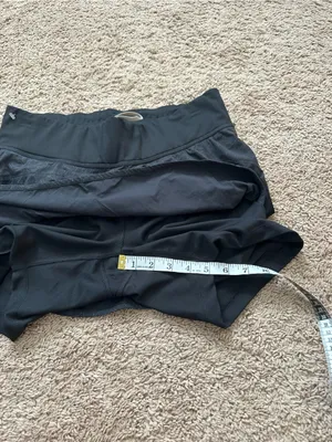 REI Women's Black Athletic Skort Size M Shorts Tights thumbnail 5