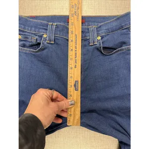 Seven7 Seven For‎ All Women's Blue High Rise Bootcut Flare Denim Jeans Pants Sz 28 thumbnail 4