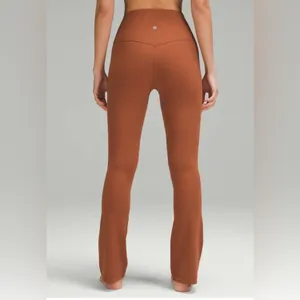Lululemon Align High-Rise Mini Flare Leggings Sable Nulu 28” Inseam thumbnail 2