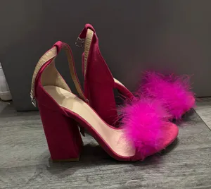 pink heels Size 7.5 thumbnail 2