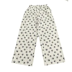 Cider Two Piece Loungewear Pajama Set SZ S Cat Paw Novelty Print Sleepwear NWT thumbnail 4