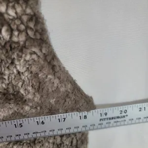 Simply Southern The Southern Shirt Company Heathered Zip Ultra Plush Sherpa Vest Women's Medium thumbnail 4