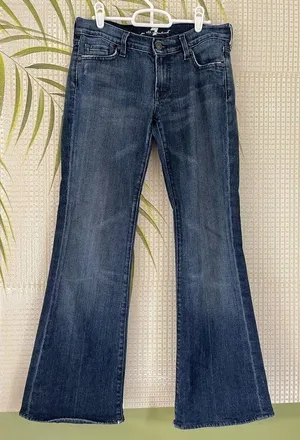 7 For All Mankind Flared jeans Size 28 thumbnail 1