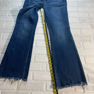 Judy Blue Jeans Womens 11/30 Blue Boot Cut Medium Wash Frayed Hem‎ Stretch Denim thumbnail 4