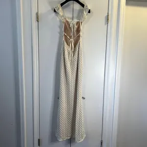 Meshki Ezra Ivory Lace Maxi Dress New With Tags Size XXL J1 thumbnail 8