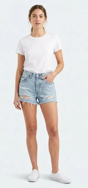 *NEW* Levis' 501® Original Fit High-rise Women's Shorts thumbnail 1