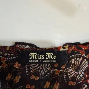 Miss Me tiered ruffle chiffon dress thumbnail 3