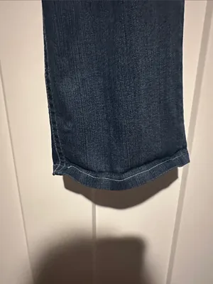 Buckle Black dark wash boot cut blue jeans thumbnail 9