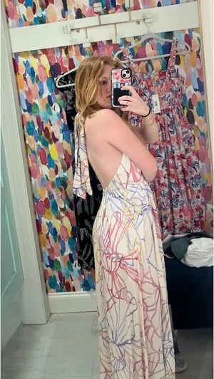 Boutique maxi dress with open back Multiple Size XS thumbnail 2